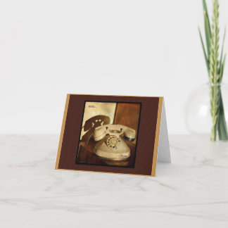 Versöhnung oder Schließung: Hallo… ich bin es. Karte