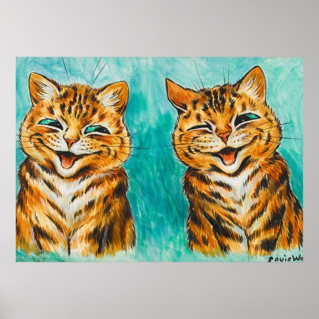 Versöhnung von Louis Wain Poster (Vorne)