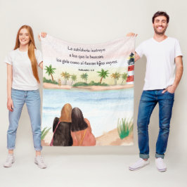 Versos Motivacionales Biblicos en Español Fleecedecke