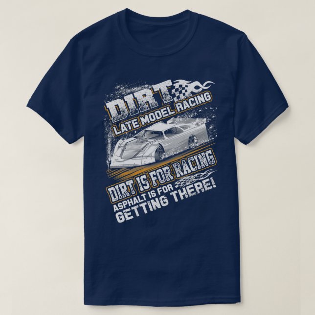 Verspätete modellmodifizierte Richtungslenkung ist T-Shirt (Design vorne)