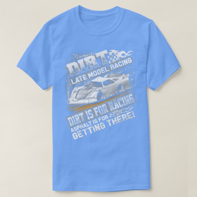Verspätete modellmodifizierte Richtungslenkung ist T-Shirt (Design vorne)