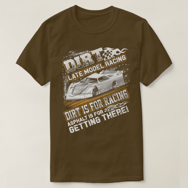Verspätete modellmodifizierte Richtungslenkung ist T-Shirt (Design vorne)