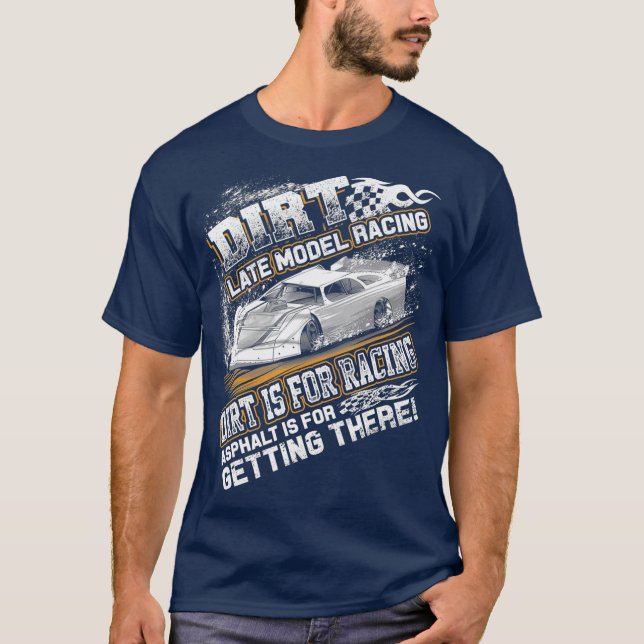 Verspätete modellmodifizierte Richtungslenkung ist T-Shirt (Vorderseite)