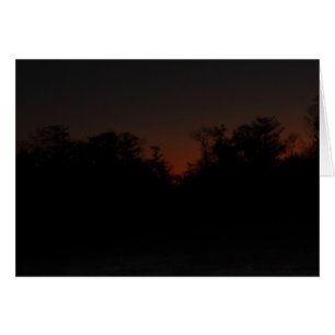 Verspäteter Sonnenuntergang