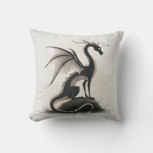 Verspielte Drachenillustration