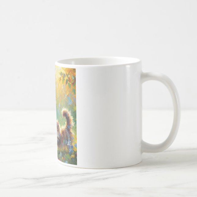 Verspielte Freunde Kaffeetasse (Rechts)