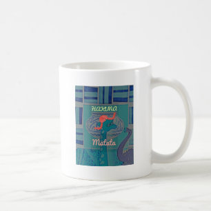 Verspielte Giraffen-Kunst: Ein Afrikanisches Vergn Kaffeetasse
