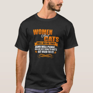verspielte Katzenkatze Sprüche 10 T-Shirt