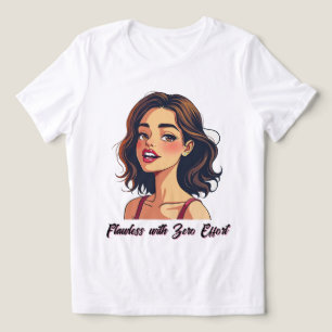 Verspielter Charme - Zuversichtliche Schönheit Tri-Blend Shirt
