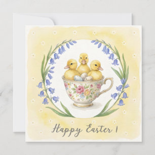 Verspielter Frohe Ostern Gruß Karte