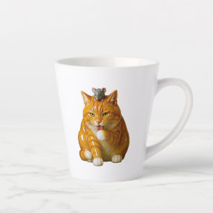 Verspielter Ginger Milchtasse