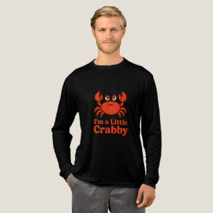 Verspielter roter Krebs – „Ich bin ein bisschen kr Tri-Blend Shirt