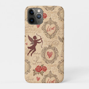 Verspielter viktorianischer Valentinstag Cupid Rom Case-Mate iPhone Hülle