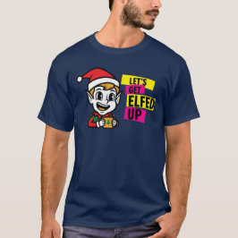 Verspielter Weihnachtself T-Shirt