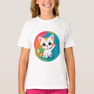 Verspieltes Kätzchen T-Shirt