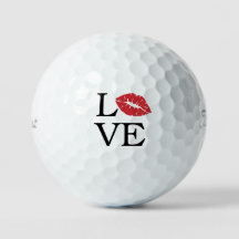 Verspieltes 'LIEBE'-Rot-Lippen-Geschenk für modern