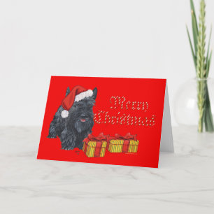 Verspieltes Scottie Weihnachten