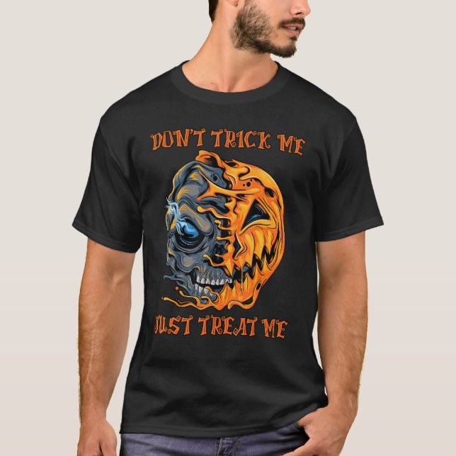 Verspotte mich nicht einfach, mir die Kürbislatern T-Shirt (Vorderseite)