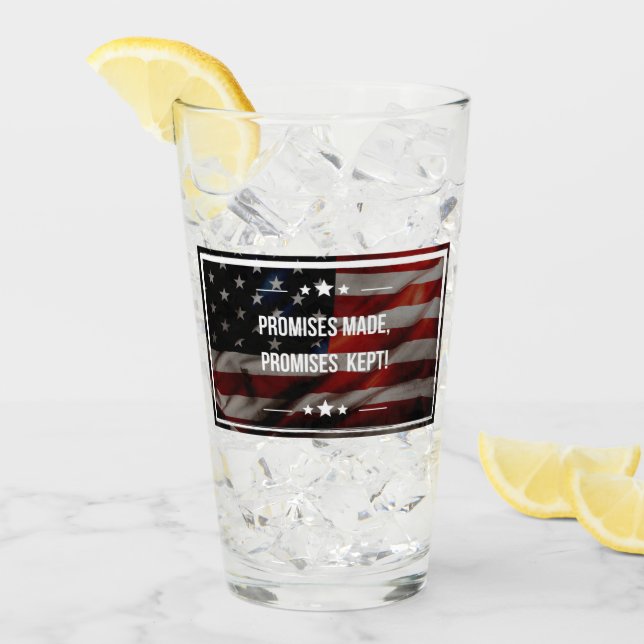 Versprechen aus Bierglas Glas (Vorderseite Ice)