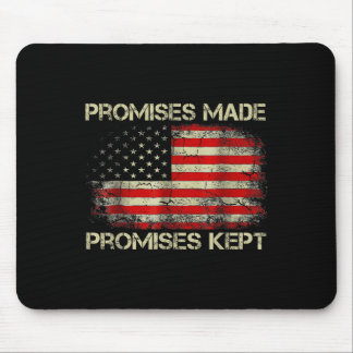 Versprechen Behalten Trump-Sprichwort gemacht Mousepad