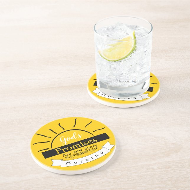 Versprechen Getränkeuntersetzer (Seite)