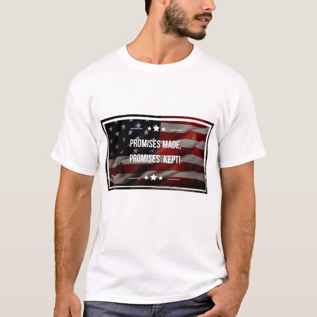 Versprechen zum T - Shirt der Patrioten (Vorderseite)