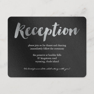 Versprechende Hochzeitskarte Begleitkarte