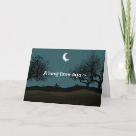 VERSPRECHENDE MOONJAHRESKARTE/LIEBE DANKESKARTE