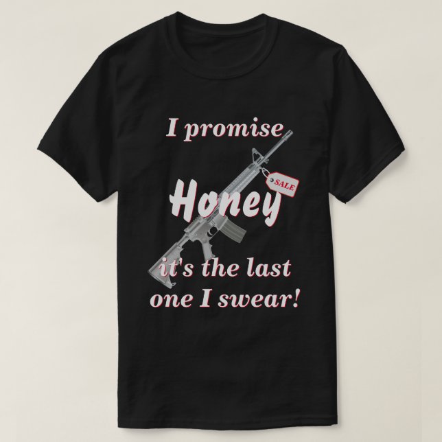 Versprochene Ehefrau ist die letzte Waffe, die ich T-Shirt (Design vorne)