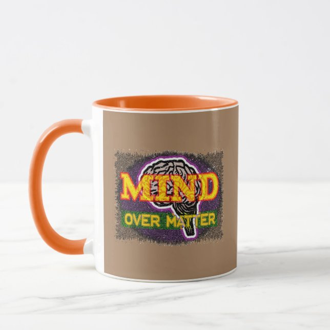 Verstand über Angelegenheit Tasse (Links)