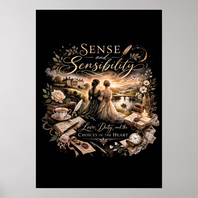 Verstand und Gefühl Poster (Vorne)