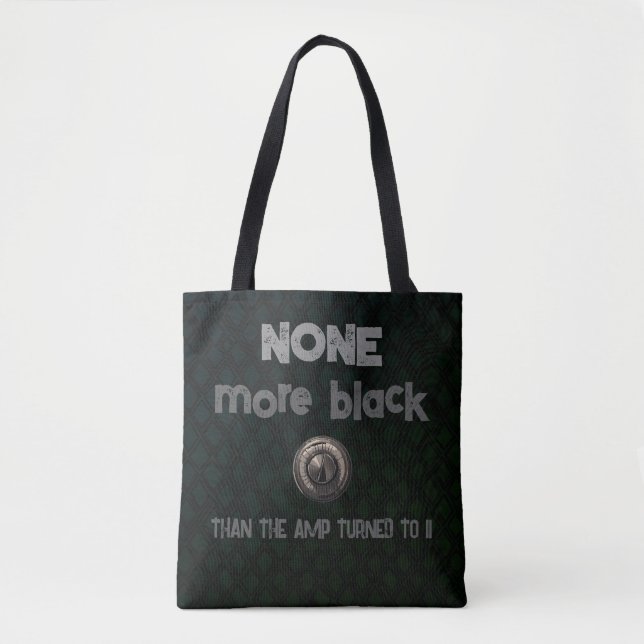 Verstärkte Schwarzheit, Inspiriert Spinalrocker Tasche (Vorderseite)
