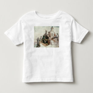 Verstärktes Schloss Kleinkind T-shirt