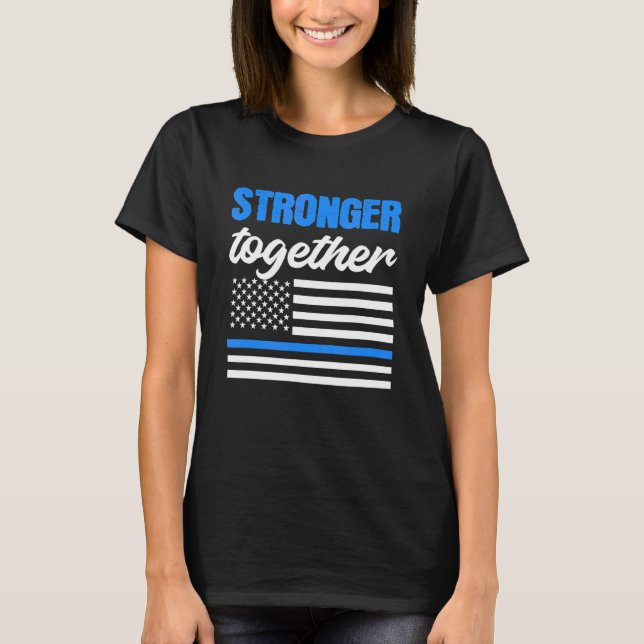Verstärkung der polizeilichen Durchsetzung T-Shirt (Vorderseite)
