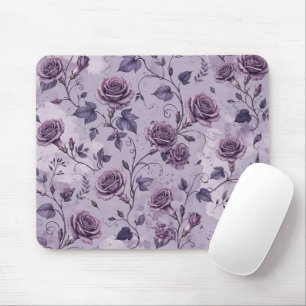 Verstaubte Lavendel-Rosa-Träumerische Farbtöne Mousepad