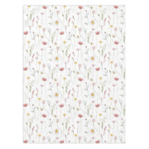 Verstaubte rosa Aquarell-Wildblume