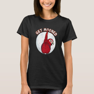 Versteck ich Papagei Unterfluffies I Scarlet Macaw T-Shirt
