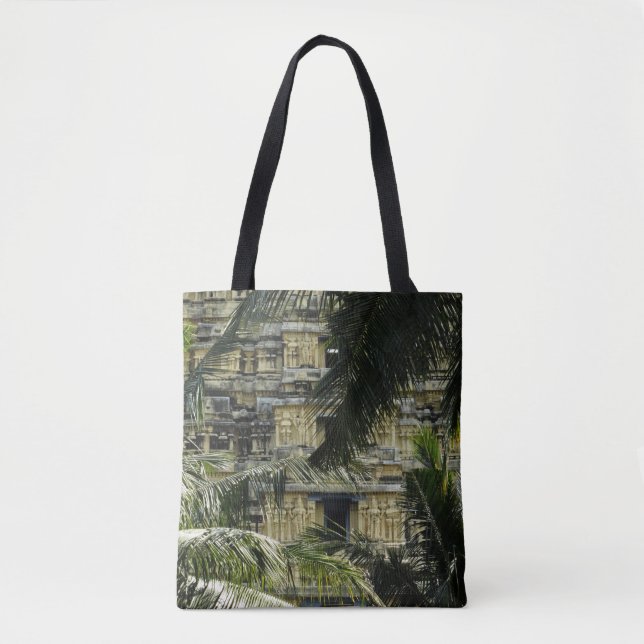 Versteck-Tempel - Tote-Tasche Tasche (Vorderseite)