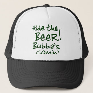 Verstecken Sie die des Bier Bubbas Comin Kappen