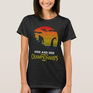 Versteckspiel-Champion Nessie Lochness Bigfoot Yet T-Shirt