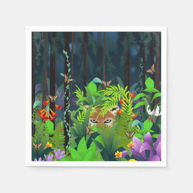 versteckt in den Folios Serviette (Vorderseite)