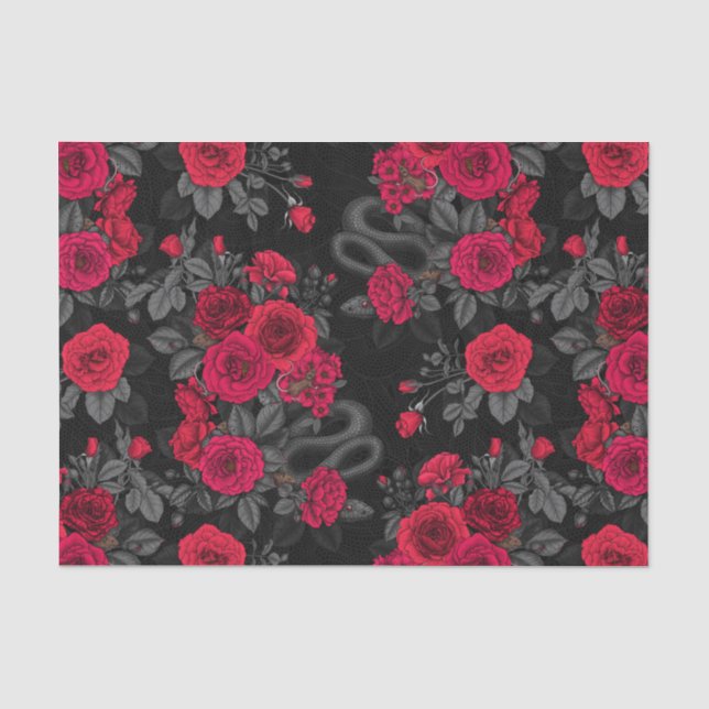 versteckt in den Rose Seidenpapier (Vorderseite)