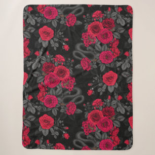 versteckt in den Rose Sherpadecke