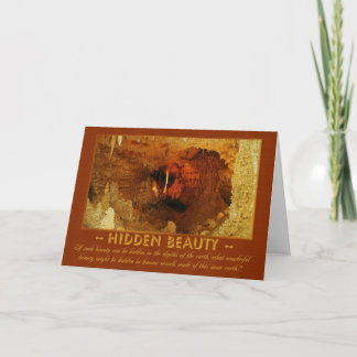 Versteckte Beauty Card Karte