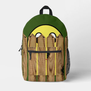 Versteckte Emoji-Themenwelt Bedruckter Rucksack