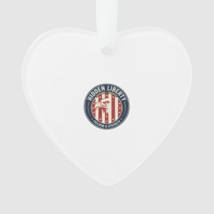 Versteckte Freiheit Patriotisch Patriotisch Optisc Ornament