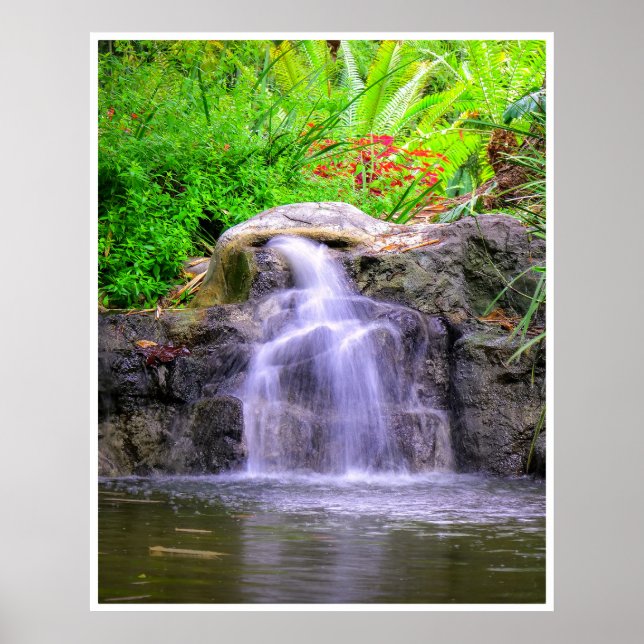 Versteckte Gartenskala Poster (Vorne)
