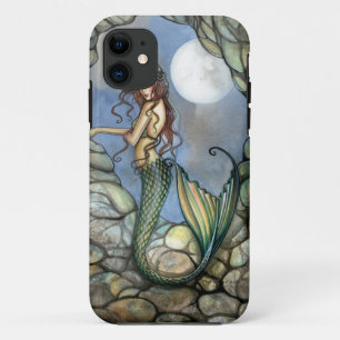 Versteckte Höhle Meerjungfrau Fantasy Art Meerjung iPhone 11 Hülle