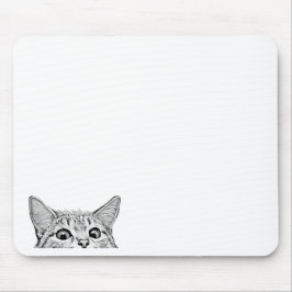Versteckte Katze Mousepad