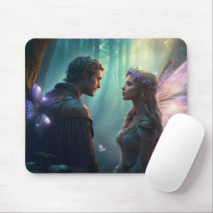 Versteckte Liebhaber des Waldgebiets Mousepad